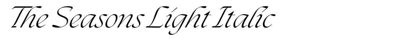 The Seasons Font | Webfont & Desktop | MyFonts